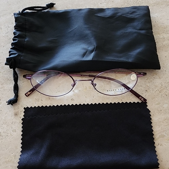 Ralph Lauren Accessories Nwt Ralph Lauren 0 Titanium Eyeglasses